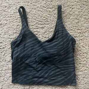 Lululemon align tank zebra print